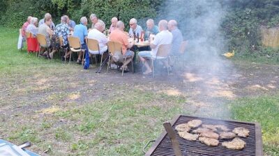 Gemütliches Sommergrillen der Männergymnastik